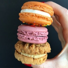 Gluten-free cookies and macarons from Sinners and Saints Desserts